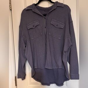 Aerie LumberJane Sweater - Blueish/ Purple color!